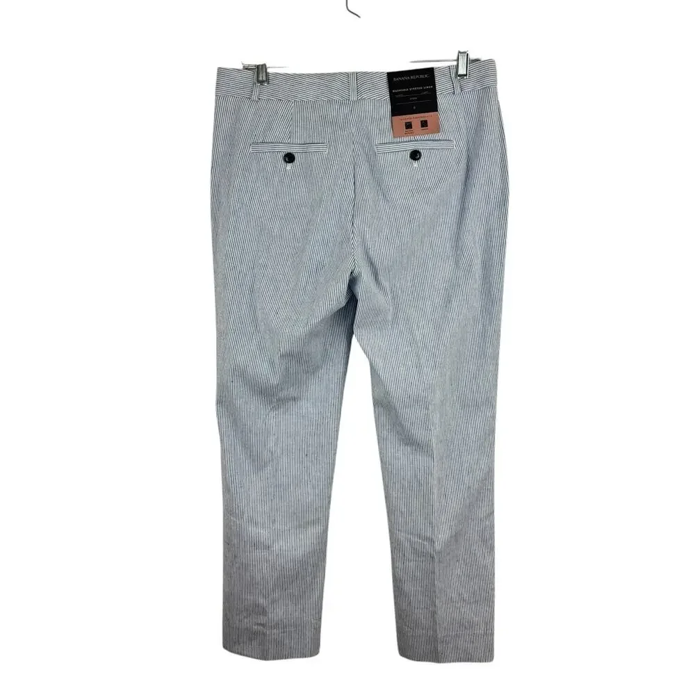 NWT Banana Republic Linen-Blend Avery Pant